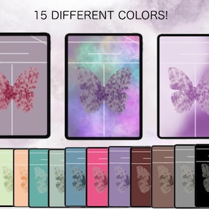 23 Butterfly Goodnotes Cover, digitale Notizbuchhülle, Pastell Notizbuchhülle, Digitale Planerhülle, minimalistaische Notizbuchhülle