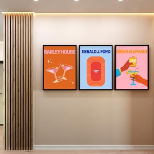 Southern Methodist University, Preppy SMU Digital Prints, College Prints, Preppy Prints, Preppy Decor Wall Art, SMU Decor, SMU Wall Prints