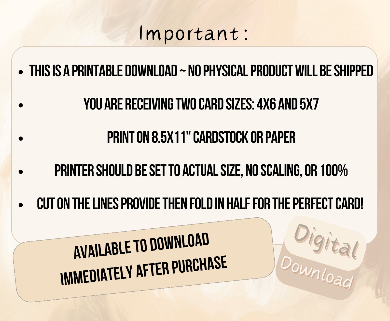 Sending Hugs Greeting Card, Printable Digital Card for Any Occasion ...