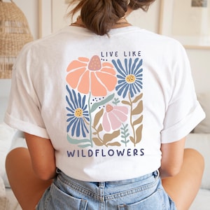 【Raucohouse】Flower spray printing over t-shirt 3f76ba1b28ad8f1c75cd1646964cc0