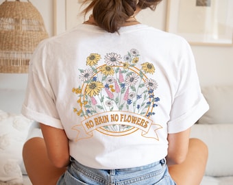 【Paragraph】25SS★ No.90 AWESOME FLOWER T SHIRT Women's Flower T-shirts Flowers/japanese/botanical Shirt