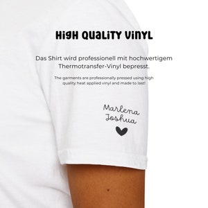 Personalisiertes Mama Shirt, T-Shirt mit süßem Mama Print und Kindernamen, Muttertagsgeschenk, Geschenk für Mütter, Geschenk für Neumamas Bild 4