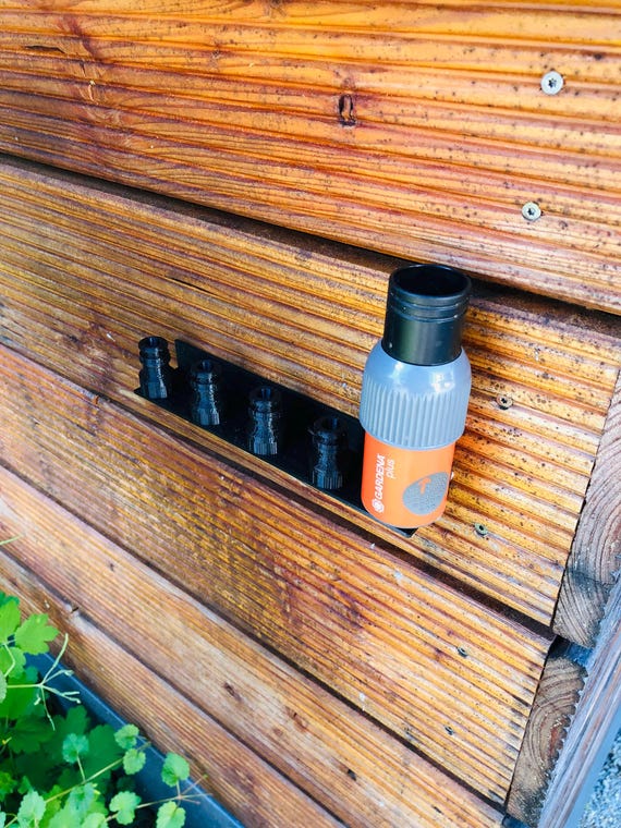 Gardena Adapter Schlauch Geräte Kupplung Garten Wasser Wandhalter Halter Anschluss