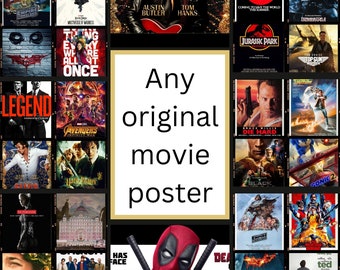 film posters 80s Custom High Quality Original Movie Poster JPG FULL HD - Movie Posters Wall Poster Wall Décor Gift Idea Art Print Film Poster Movie Art