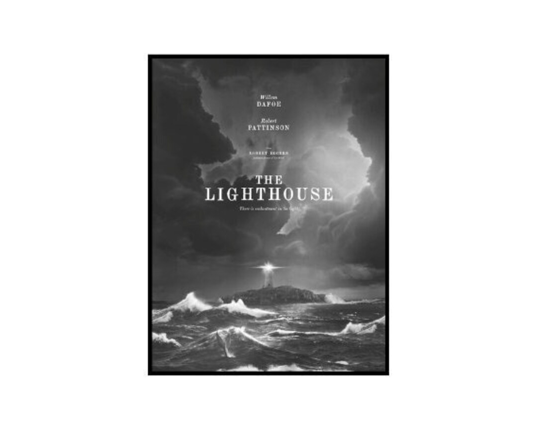 The Lighthouse Movie Poster digital Download Includes All Etsy