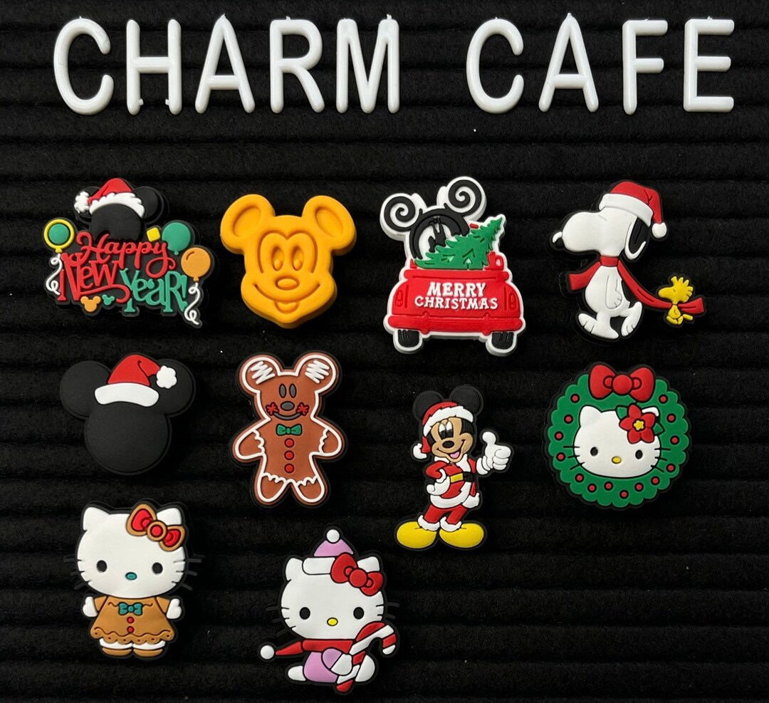 Christmas Croc Charms Holiday Croc Charm Festive Croc Etsy