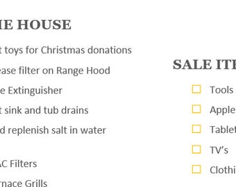 印刷可能な 11 月の月間ホームクリーニングとメンテナンスのチェックリスト