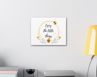 ちょっとしたことを楽しむ - キャンバスギャラリーラップ