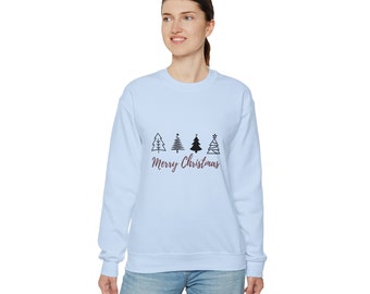メリークリスマス ユニセックス ヘビーブレンド™ クルーネック スウェットシャツ