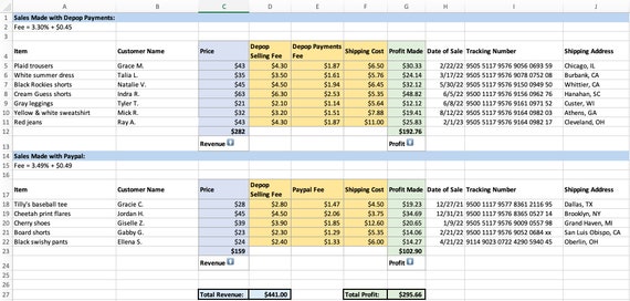 Excel Bookkeeping Templates