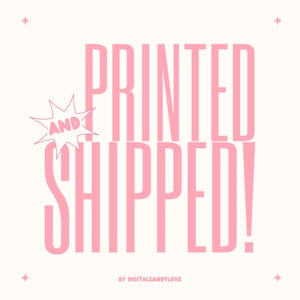 Any Design In My Shop Printed & Shipped | Unframed Matte Fine Art Print (Free Shipping)