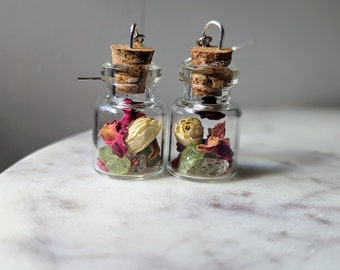 Love-Intention Jar Earrings