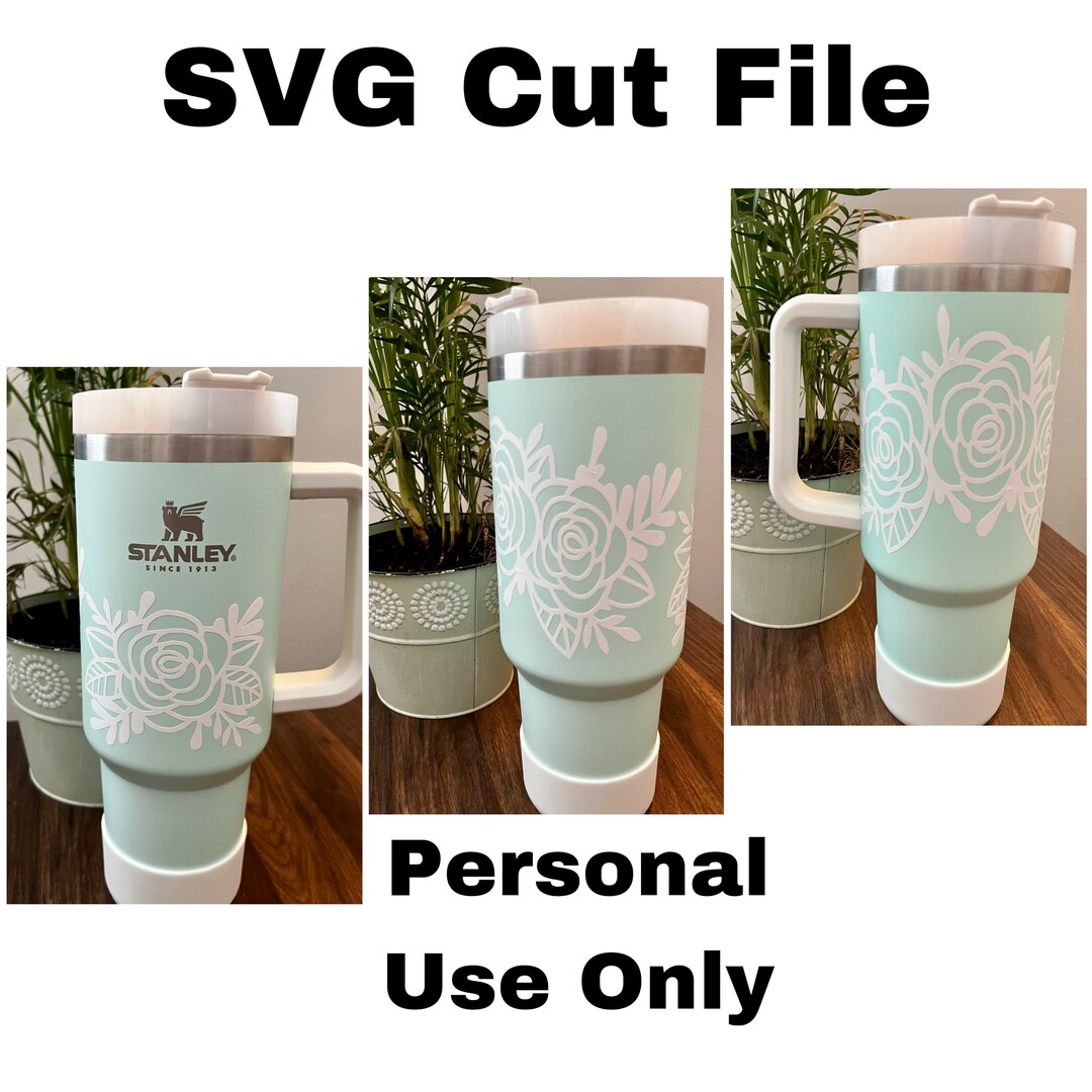 Peonies Vinyl Wrap Tumbler Digital File Etsy