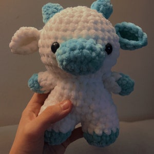 crochet cow