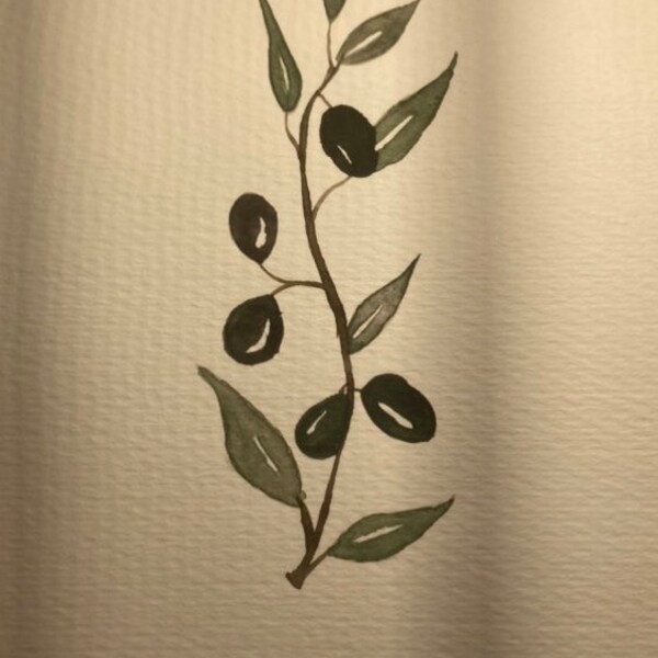 Metal Olive Branch Wall Art Etsy