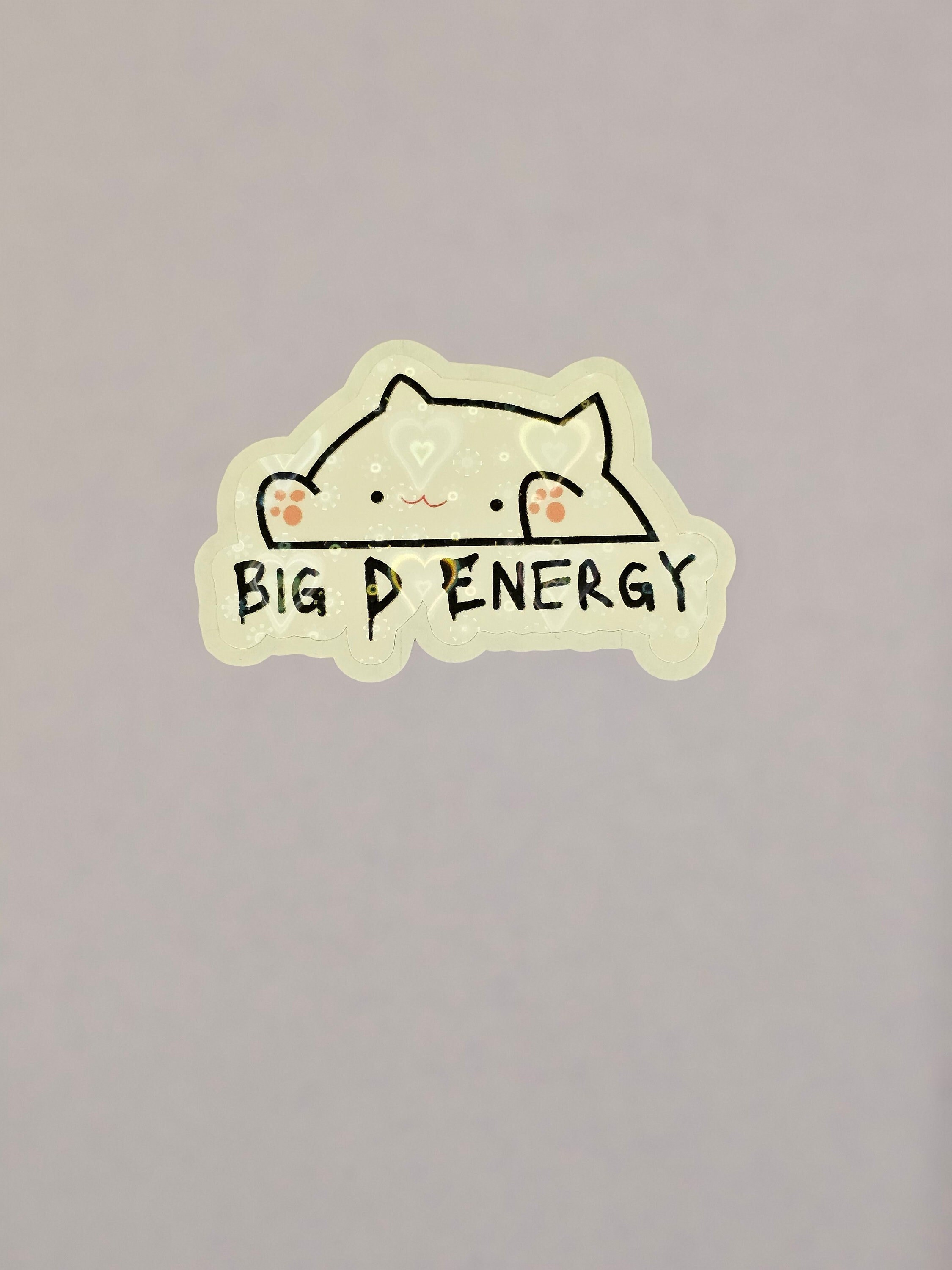 BDE: Big Dio Energy' Sticker