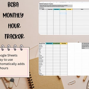 BACB Fieldwork Tracker (Google Sheets)
