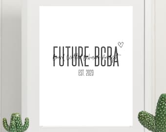 Future Bcba Svg - Etsy