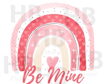be mine svg - valentines svg - digital svg - rainbow svg - digital file svg - svg for circut