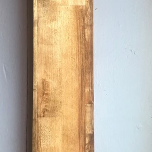 Handmade Pegboard Wall Organizer / Plywood Wooden Shelf With Pegs / Square  Birch Peg Rack 