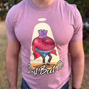 Just Beet It T-Shirt: Michael Jackson Inspired Pun Tee