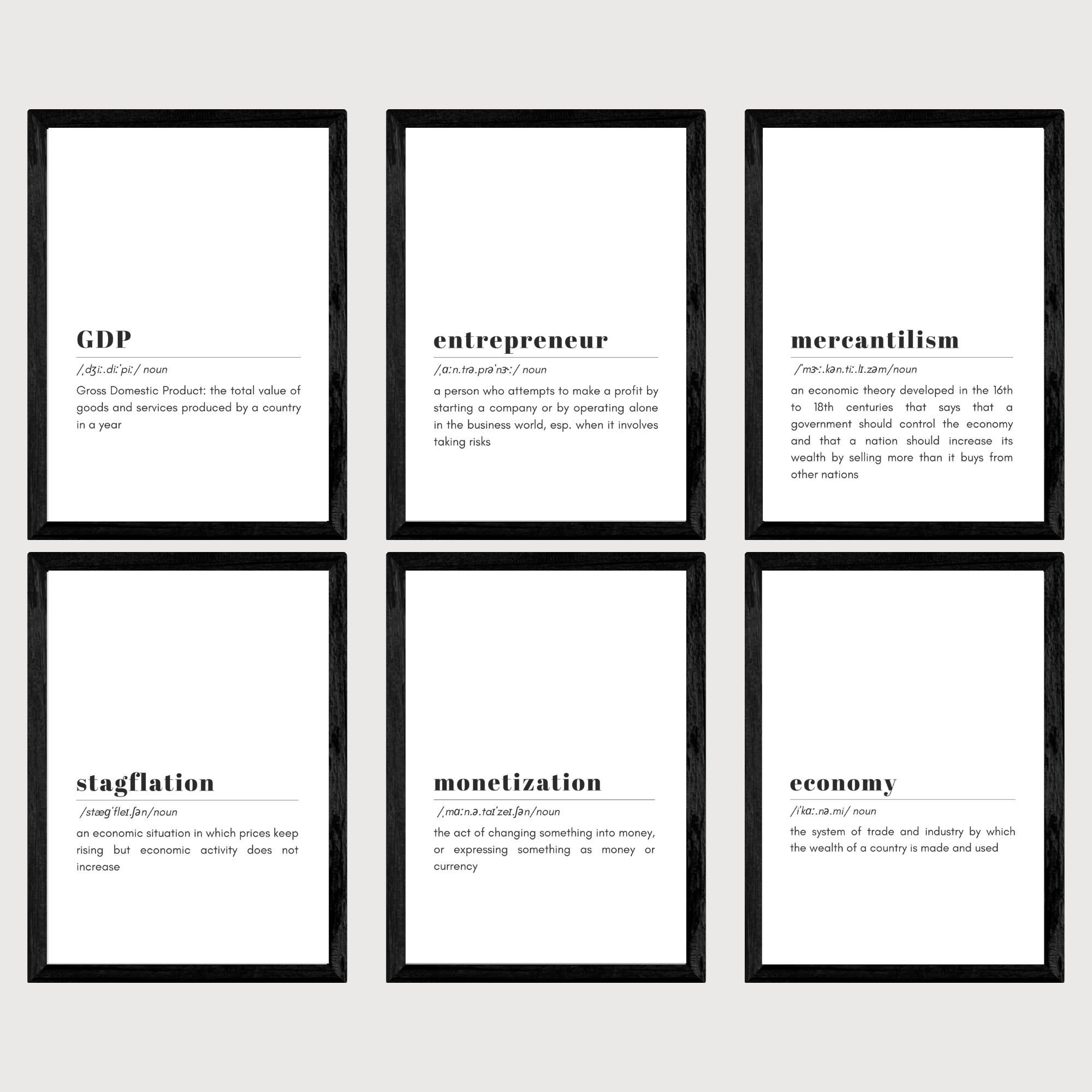 Office Wall Art Set 110 PRINTABLES Home Office Decor Etsy