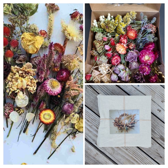 4/9/16/30 Bags Set- Dried Flowers- Rose,lavender,lily Flower,do
