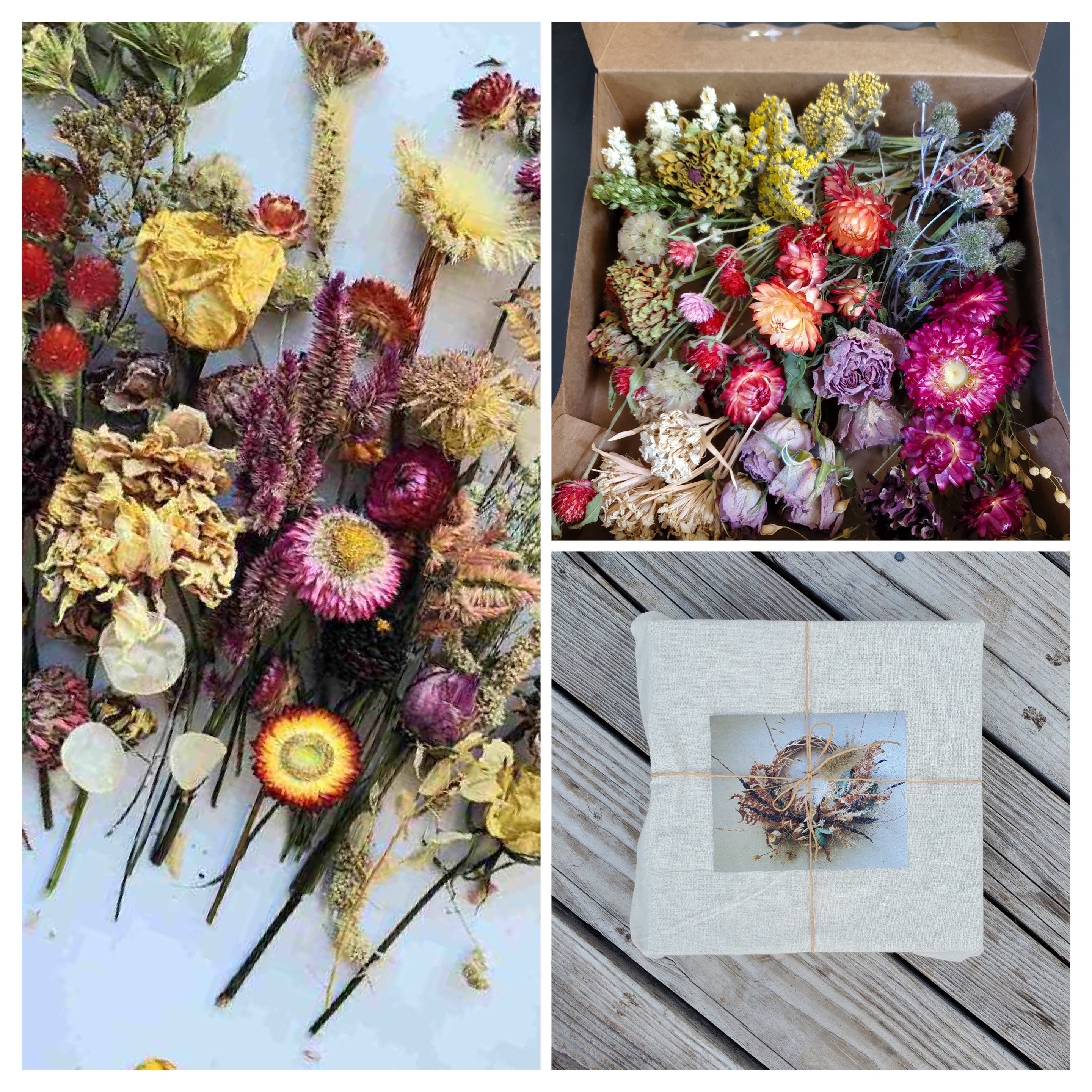 Crafts: Dried Flower Craft Ideas - HodgePodgeDays