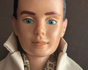 人文 kenken 1962 Ken Doll Marked Pat Pend MCMLX by Mattel Marked Japan
