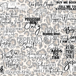 Buchtok PNG. 20oz Becher PNG. Booktok Zitate PDF. Booktok Sticker. Dunkle Romantik. Schmutz Sticker. Smut png. Buchtok png. Würzige Romantik. Bild 4