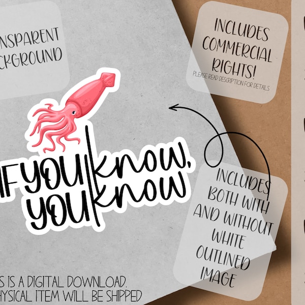 If You know, You know. Squid Smut Romance. Booktok PNG. Booktok SVG. Spicy Romance. Dark Romance. Smut png. Smut SVG. Kindle Stickers.
