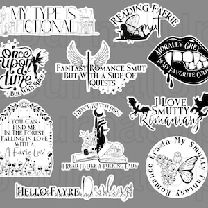 Fantasy Smut | 20oz Tumbler Design. Smut PNG. Dark Romance. Spicy Romance. Booktok. Bookish. Smut. Kindle Stickers. Smut Stickers.