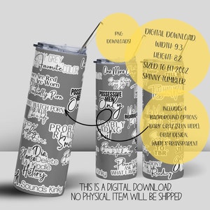 Buchtok PNG. 20oz Becher PNG. Booktok Zitate PDF. Booktok Sticker. Dunkle Romantik. Schmutz Sticker. Smut png. Buchtok png. Würzige Romantik. Bild 9
