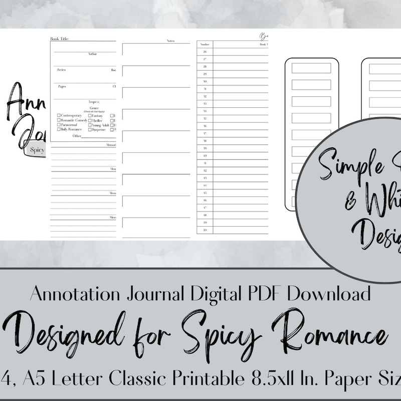 Book Annotation Kit - Etsy