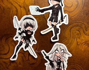 Pegatinas de Nier Automata