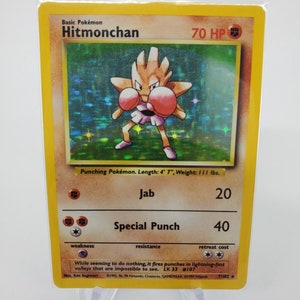 Hitmonlee & Hitmonchan Custom Duo Pokémon Card Art Custom -  Finland