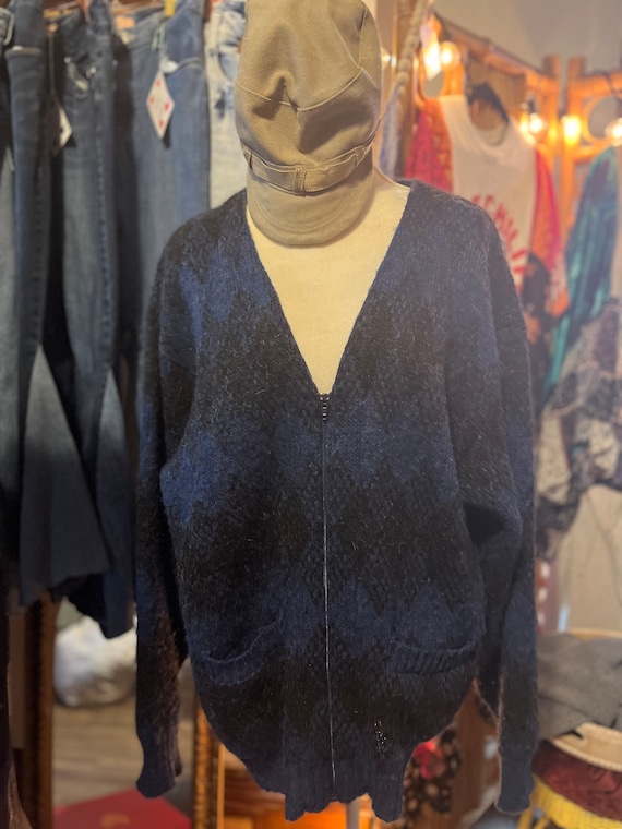 Vintage Hilda Ltd Pure Wool Cardigan