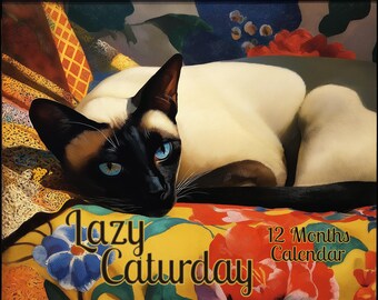 Lazy Caturday | 2027 Cat Calendar