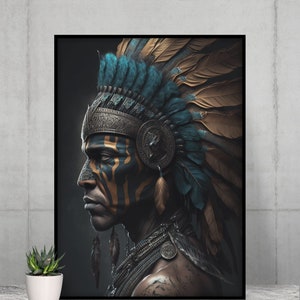 Jaguar Soldier Digital Art Print