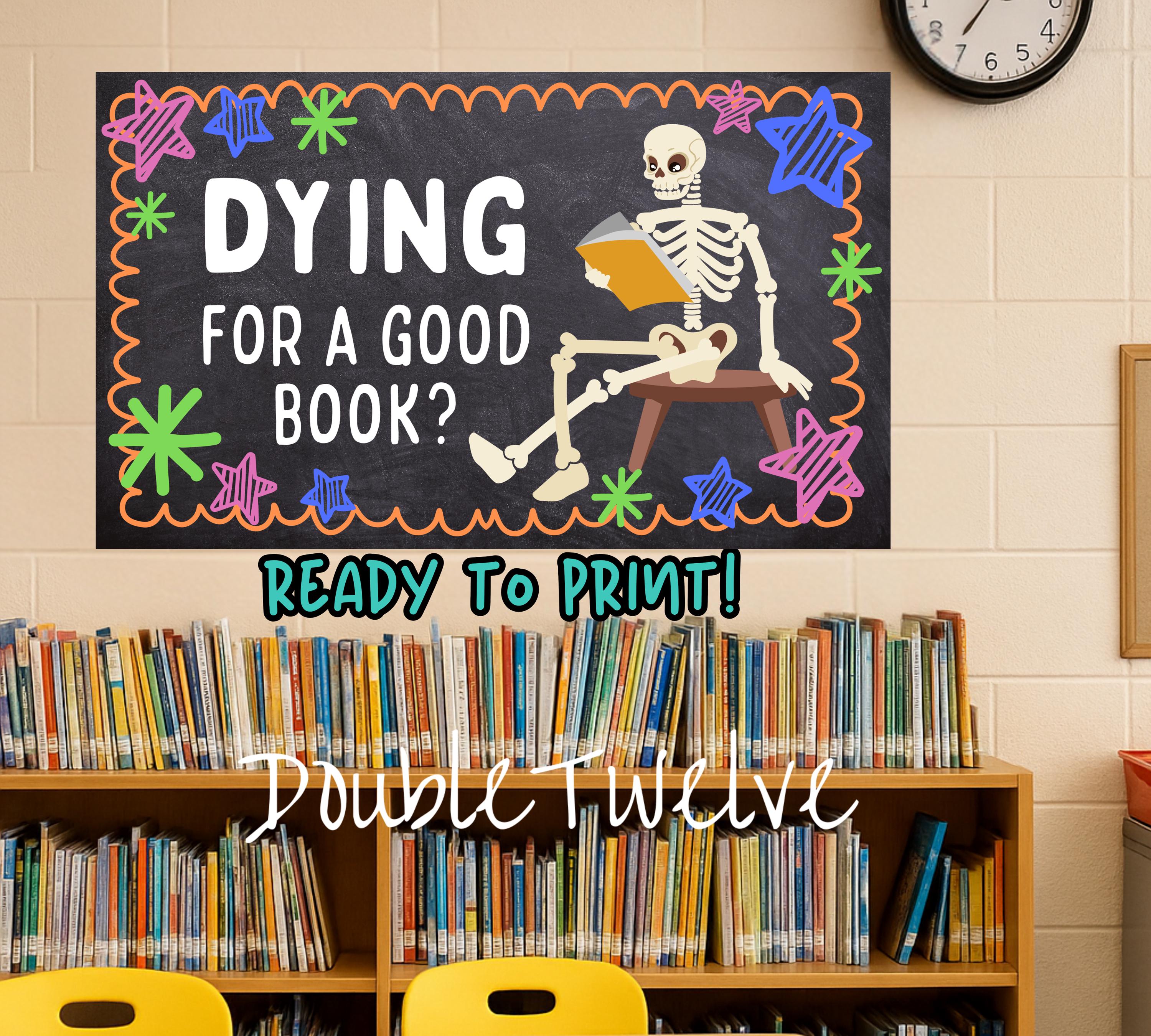 Halloween Library Bulletin Board Ideas - Etsy, image size:3000x2700