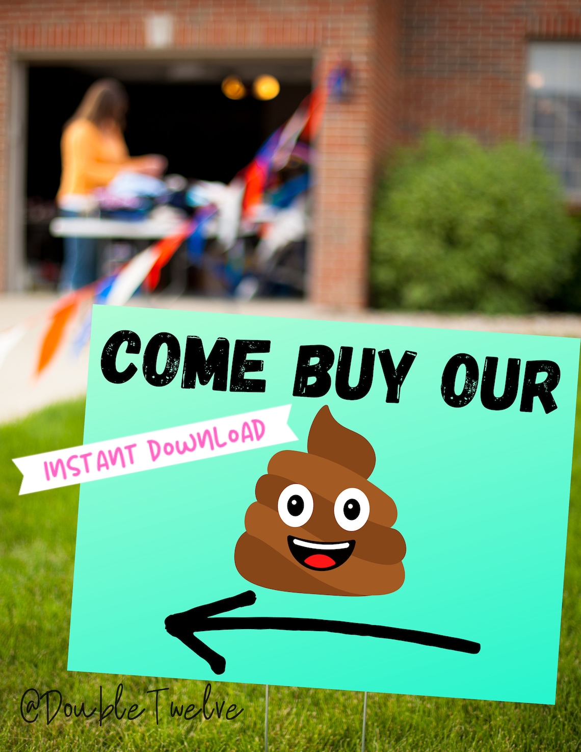 Funny Garage Sale Signs Printable Yard Sale Posters - Etsy