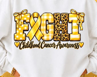 Fight Childhood Cancer Polka Dots Png, In September We Wear Gold Png, Gold Ribbon Png, Childhood Cancer Awareness Png, Cancer Support Png