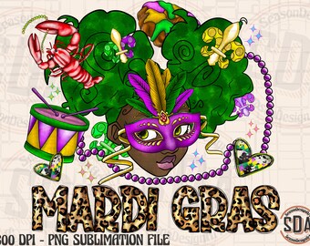 mardi gras black girl