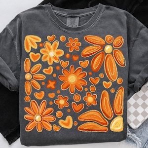 Glitter Boho Fall Floral Pumpkin, Autumn Pumpkin Floral, Glitter Fall Png, Fall Flower Pumpkin, Fall Leaf Png, Glitter Pumpkin Shirt Design
