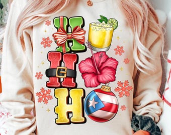 Boricua Christmas PNG: Puerto Rico Holiday Design (Digital Download