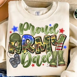 Custom Proud Army Dad Png, Military Mom Png, Army Family Png, Soldier Mom Png,USA Patriotic Png, Veterans Day Png, Memorial Day Png