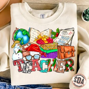 Teacher Christmas Coquette Png, Love Christmas Teacher Png, Hot Cocoa Xmas Tree Cake, Christmas Teach Png, Xmas Gift For Teacher, Merry Xmas