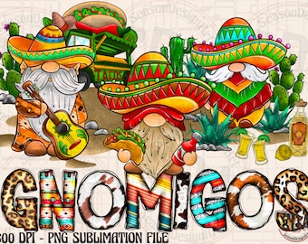 Mexico Gnomigos Png, Sublimation Design, Mexico Gnomes Png, Gnome Png, Mexico Hat, Leopard, Western, PNG File, Mexico Png, Digital Downloads