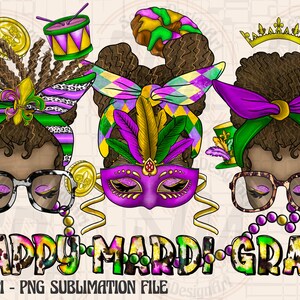 mardi gras black girl