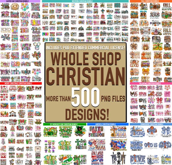 500+ God Jesus png Bundle, Christian png, Faith Quote png, Cross png, Religious Sublimation Bundle, Bible Verse png, Jesus Clipart Bundle